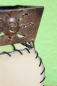 Preview: Originelle Tischleuchte "Leder & Metall" natur 30cm