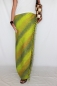 Preview: Farbenfroher Sarong grün mit Blütenmotiv 160 x 120 cm