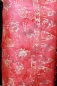 Preview: Farbenfroher Sarong orange, lachs mit Fischmotiv 160 x 120 cm
