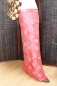 Preview: Farbenfroher Sarong orange, lachs mit Fischmotiv 160 x 120 cm