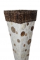 Preview: Elegante Bodenlampe "Perlmutt-Rings" 150cm