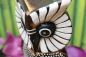 Preview: Holzfigur Eule bemalt 18 cm