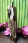 Preview: Holzfigur Eule bemalt 18 cm