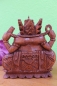 Preview: Edle Holzfigur Schnitzfigur Ganesha 17 cm