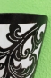 Preview: Effektvolle Wandlampe aus Metall und Textil 40 cm