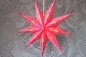 Preview: Weihnachtsstern Papierstern rot bestickt 60 cm