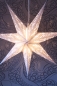 Preview: Edler Leuchtstern weiss, silber 60 cm