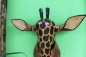 Preview: Maske "Giraffe" dunkel 55cm