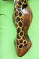 Preview: Maske "Giraffe" dunkel 55cm