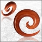 Preview: Expander Spirale aus Rosenholz 10mm