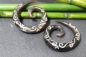 Preview: Paar Expander Spirale aus Horn 4mm - 6mm
