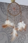 Preview: Dreamcatcher Traumfänger braun 29 cm Länge