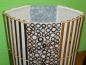 Preview: Originelle Tischleuchte "Bambusringe" 50cm