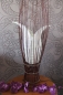 Preview: Originelle Tischlampe mit Zweigen weiß 60 cm