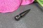 Preview: Fake Piercing Fake Expander Eisen-Holz Iron wood mit Edelstahl Steckverschluss