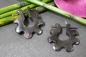 Preview: Horn-Ohrringe Ethno 30mm