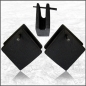 Preview: Holz-Ohrringe aus Black Sono-Holz 30mm