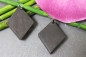 Preview: Holz-Ohrringe aus Black Sono-Holz 30mm
