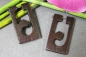 Preview: Holz-Ohrringe aus Sono-Holz 40mm