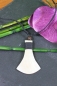 Preview: Muschelkette mit Perlmutt-Anhänger, Lederband, 26-40cm