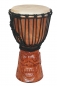 Preview: Bali Trommel Djembe mit Schnitzerei Barongmaske 40cm