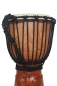 Preview: Bali Trommel Djembe mit Schnitzerei Barongmaske 40cm