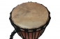 Preview: Bali Trommel Djembe mit Schnitzerei Barongmaske 40cm