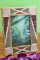 Preview: Origineller Bilderrahmen "Blätter" 10x15cm