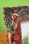 Preview: Dekorativer Bilderrahmen aus Holz mit Reliefmotiv 10x15cm