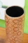 Preview: Exotische Tischvase aus Bambus - 30cm