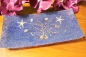 Preview: Dekoschale aus Muscheln und Seesternen, blau - 27 cm