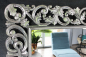 Preview: Barockspiegel Wandspiegel silber 150cm x 80cm