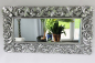 Preview: Barockspiegel Wandspiegel silber 150cm x 80cm