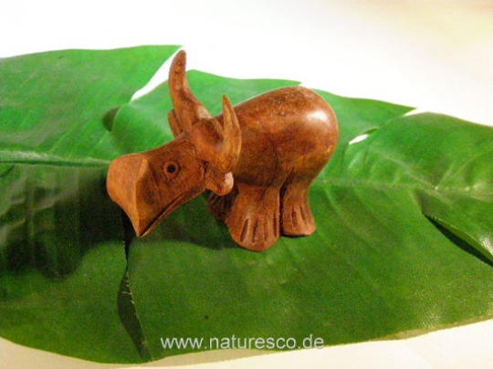 Holzfigur Wasserbüffel "Paul" 7cm