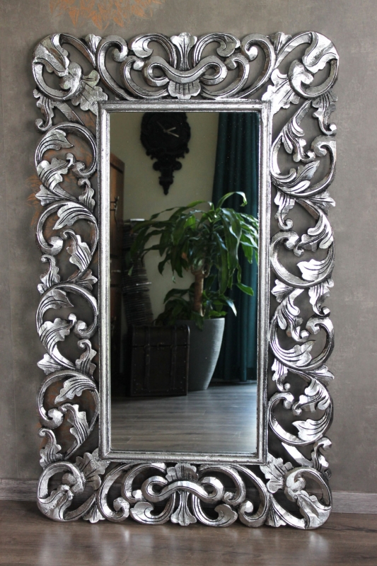 Barockspiegel silber antik 150cm x 80cm, 100cm x 70cm