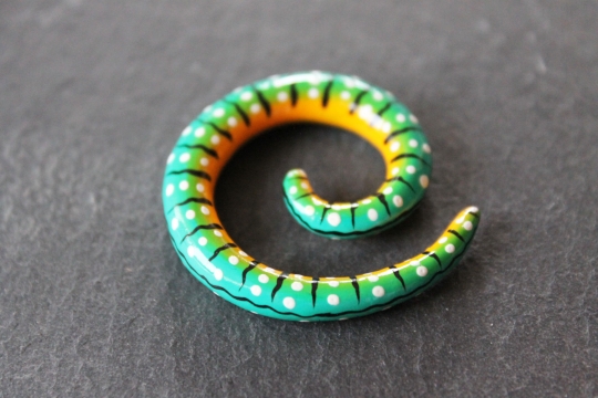 Expander Spirale Holz 4mm - 6mm  Punktemotiv