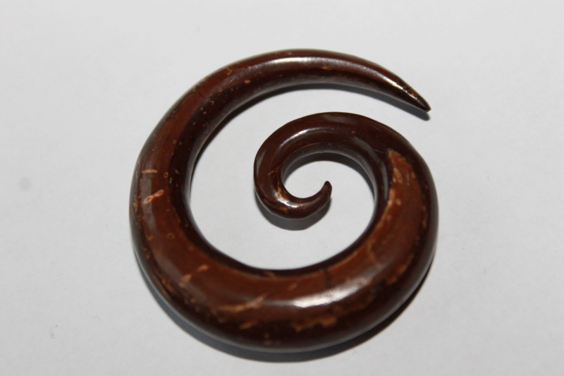 Expander Spirale aus Kokosnuss 10mm