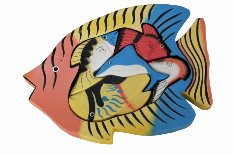 Holzpuzzle "Korallfisch"