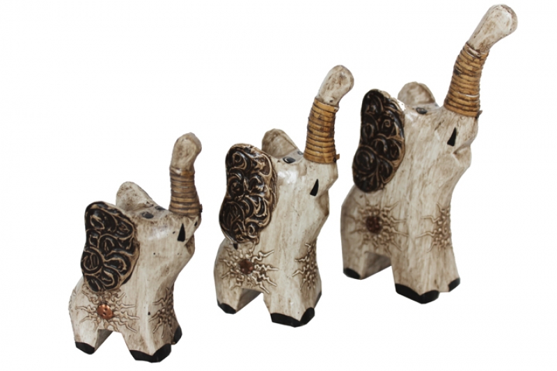 Holzfiguren Set "3 Giraffen"