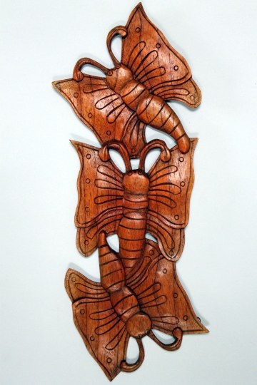 Wandrelief "Schmetterlinge" 52cm