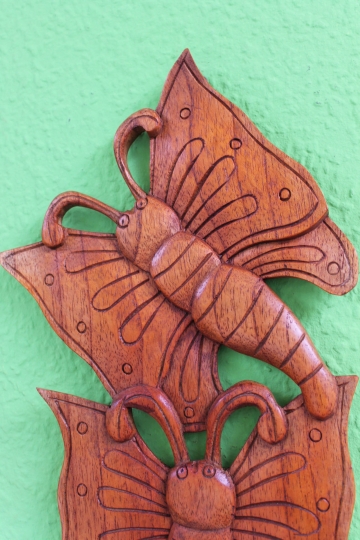 Wandrelief "Schmetterlinge" 52cm