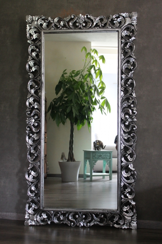 Barockspiegel silber antik in 120cm x 80cm, 170cm x 90cm