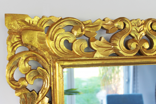 Barockspiegel Wandspiegel Barock Gold 120cm x 80cm