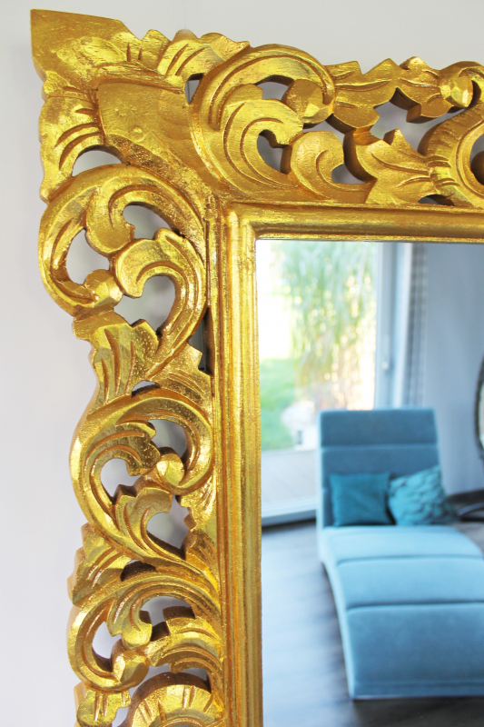 Barockspiegel Wandspiegel Barock Gold 120cm x 80cm