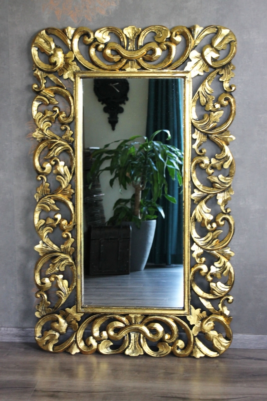 Barockspiegel gold antik 150cm x 80cm, 100cm x 70cm