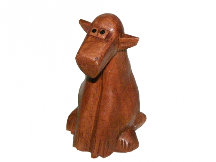 Figur "Treuherziger Hund" 10cm