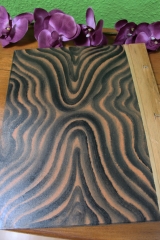 Hübsches Notiz-, Tage- oder Gästebuch "Elefant" mit Holzcover