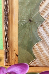 Exotisches Fotoalbum "Hibiskusblatt Wave", 40 Fotos