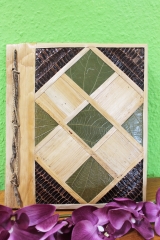 Originelles Gäste-, Notiz- Tagebuch "Green Cube", ca. 50 Seiten