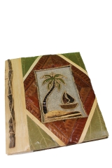 Hübsches Gäste-, Notiz-, Tagebuch "Beach&Boat" ca. 50 Seiten